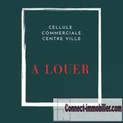 CELULLE COMMERCIALE CENTRE VILLE