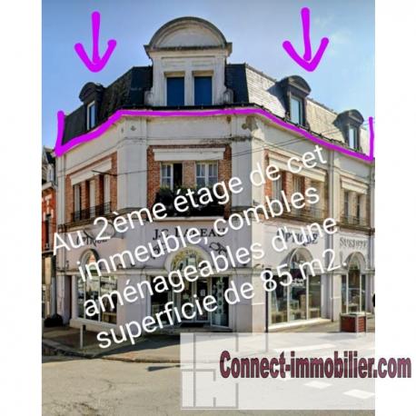 Combles aménageables 2 ème étage